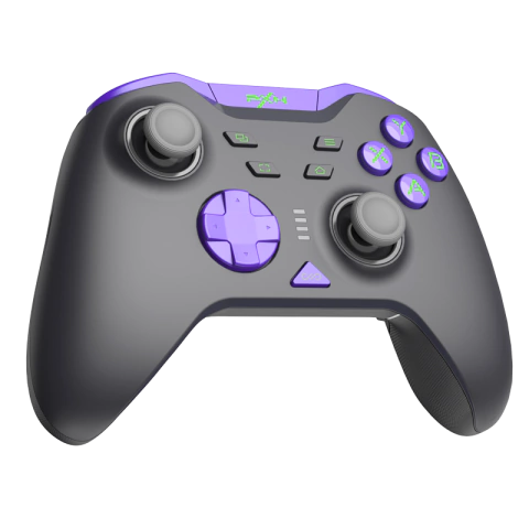 Joystick Gamepad PC Gamer PXN P5 8k Inalámbrico 2.4g Bluetooth negro