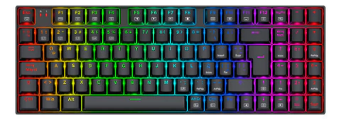 Teclado Gamer Mecanico Redragon Ziggs K669 RGB Español Red Switch
