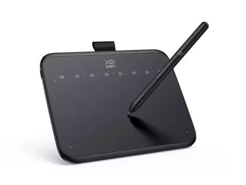 Tableta Gráfica Xppen Deco 640 6'' 16384 Presión Usb-c Negro