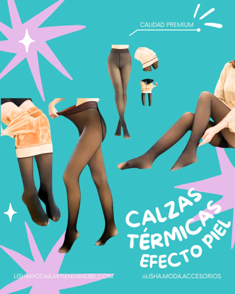 Calza Térmica Efecto Piel x unidad