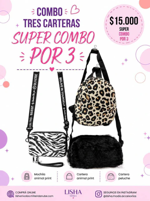 Combo 3 Cartera