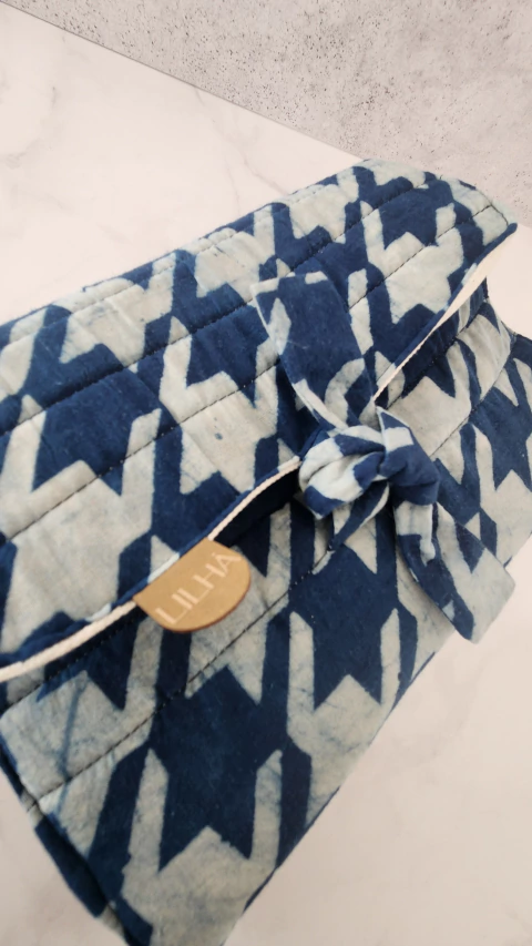 Joyero Block print / Aguamar - comprar online