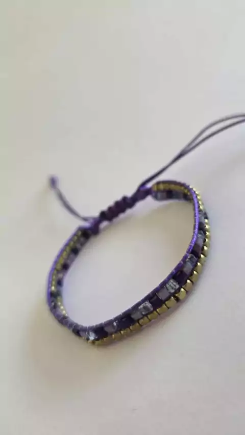 Pulsera Baris Violeta - comprar online