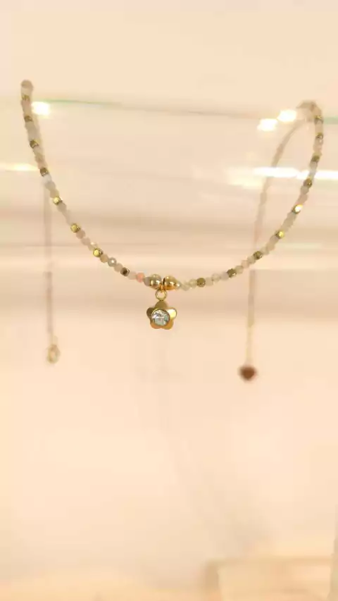 Collar Piedras Naturales - Marshmallow - comprar online