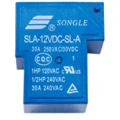 Relé 12V 30A 250VAC 4 Terminais