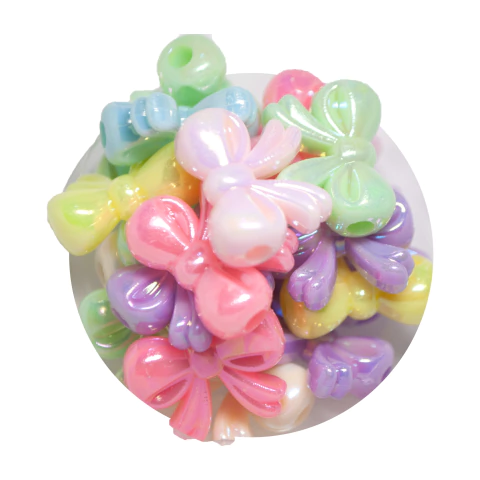 Plástico pastel AB moños - comprar online