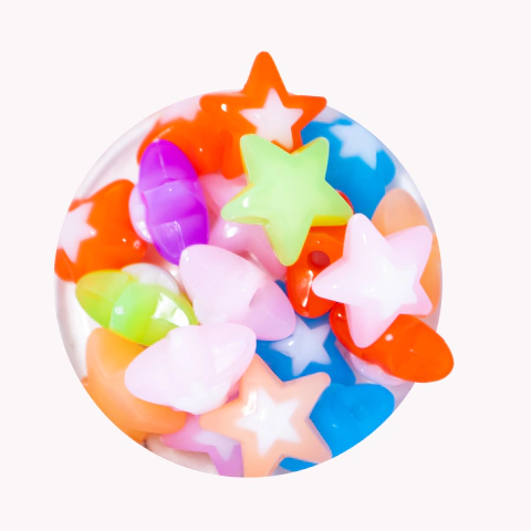 Plástico Opalino Bicolor estrella - comprar online