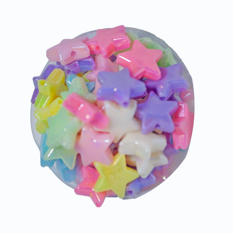 Plástico pastel AB estrella - comprar online