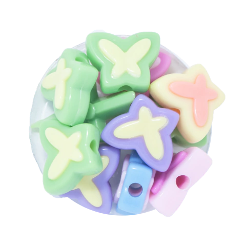 Plástico Bicolor Mariposa - comprar online