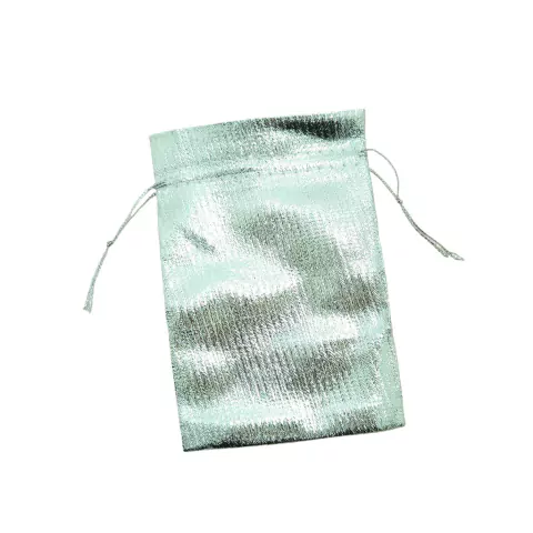 Bolsa Organza Plateada - comprar online