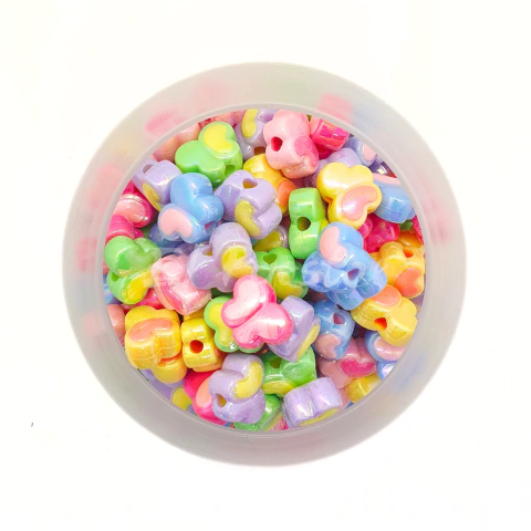 Plástico bicolor AB mariposa rellena - comprar online