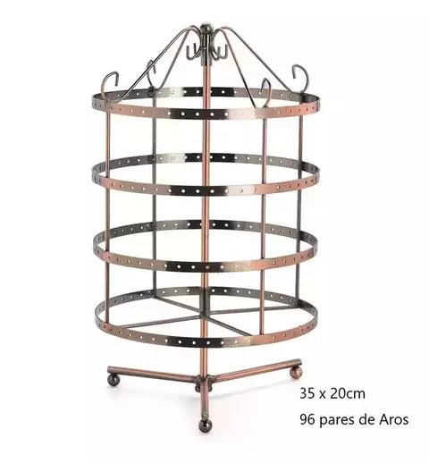 Expositor/Exhibidor 4 pisos redondo - comprar online