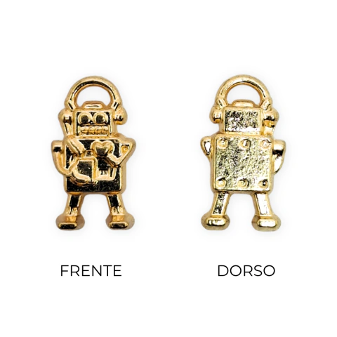 Dije Robot Dorado - comprar online