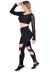 Conjunto Fitness Cropped Manga Longa e Calça Legging MOVE BALANCE LX101 - Move Balance