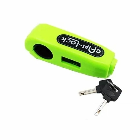 Candado Para Moto Y Scooter Lock Cerradura De Seguridad Verde