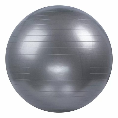 Pelota Pilates Esferodinamia 65 Cm Gimnasia Yoga Relax Gris