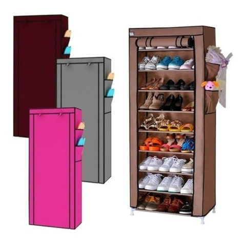 Botinero Organizador De Botas Zapatos 7 Estantes Gris - comprar online