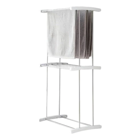 Tender Toallero Vertical 2 Niveles De Pie
