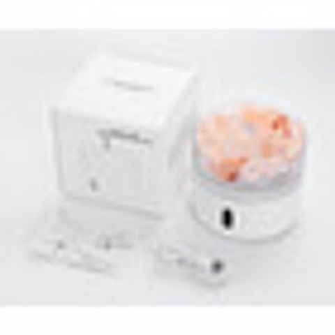 Humidificador Aromatizador Lampara De Sal 2 En 1 Aceites Usb