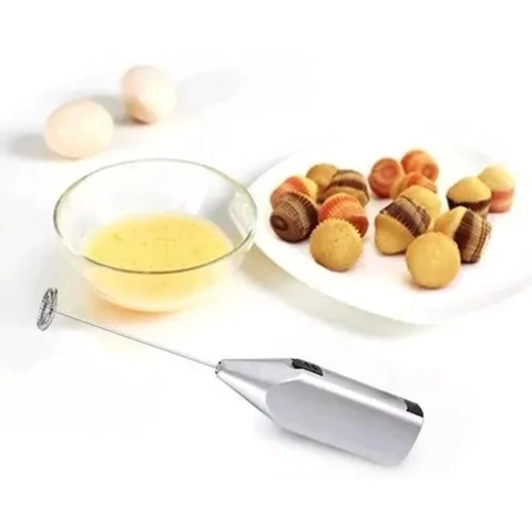 Batidor Electrico Cafe Leche Espuma A Pila