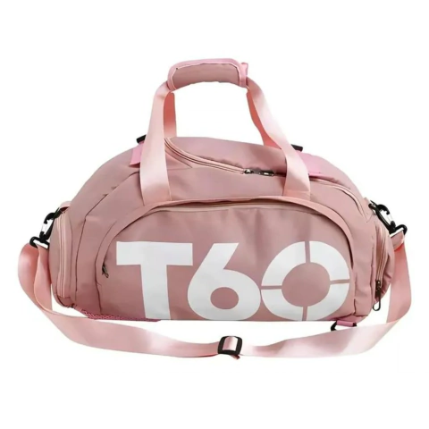 Bolso Mochila T60 Deportivo Gym Urbano Rosa