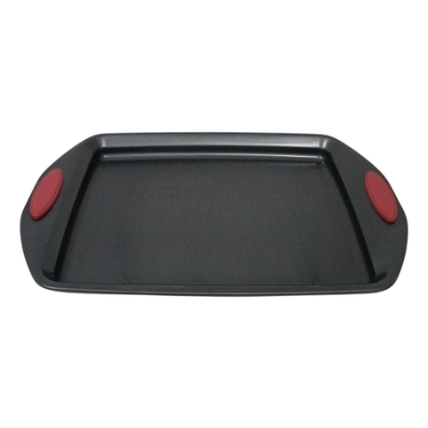 Placa Horno Antiadherente Acero Al Carbono 36x25 Cm