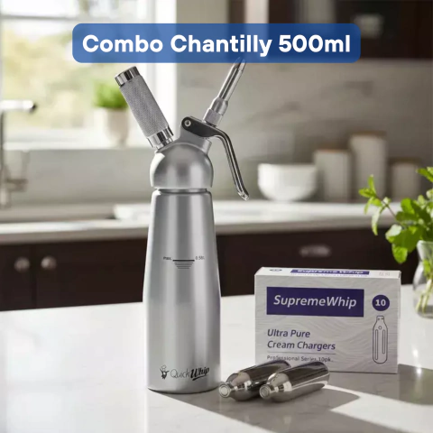 Combo Chantilly - Cremera 500ml + 10 Cápsulas - comprar online