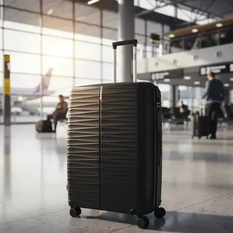 Valija Polipropileno PP Cordoba Grande 28" Zenit - Negro