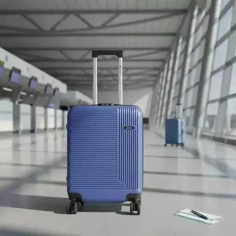 Valija Montevideo ABS Cabina 20" Zenit - Azul