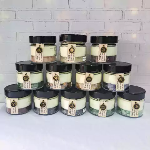 Vela Perfumada Signos com Cristais - comprar online