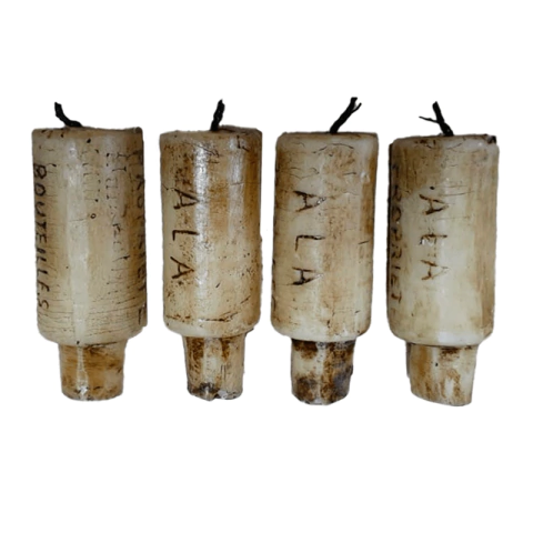 Vela rolha caixa com 4 unidades - comprar online