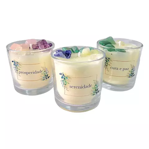 Vela Cristal Perfumada Copo W - comprar online