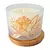 Vela Perfumada 7x5cm Flores e Folhas - loja online