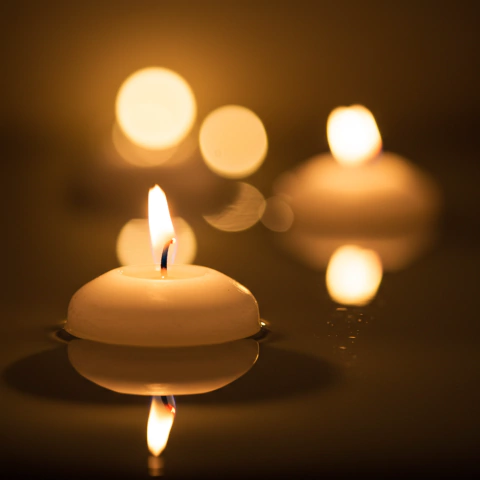 Vela Flutuante Disco P - comprar online