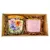Kit 2 velas Perfumadas Flores 8x8cm e 7x5cm - loja online