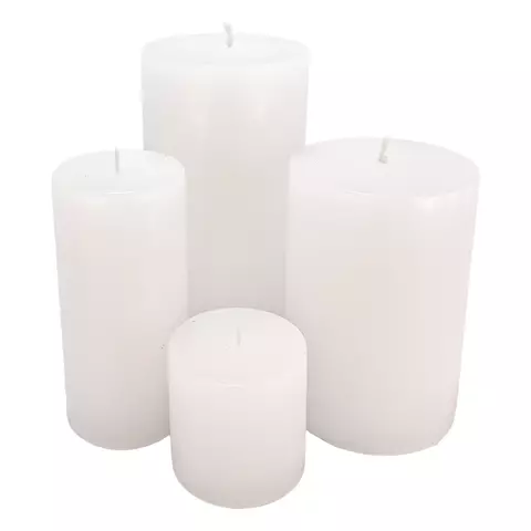 4 Velas Cilindro 7x7 + 7x15 + 10x15 + 10x19cm - comprar online
