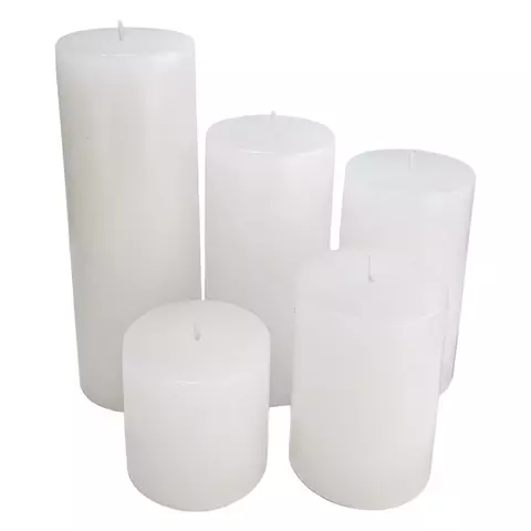 Kit 5 Velas Cilindricas c/ 7cm de diâmetro - comprar online