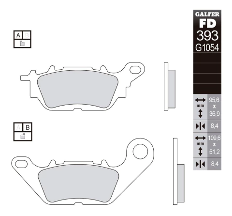 P. SM D R15 - YBR 125 (FA464)