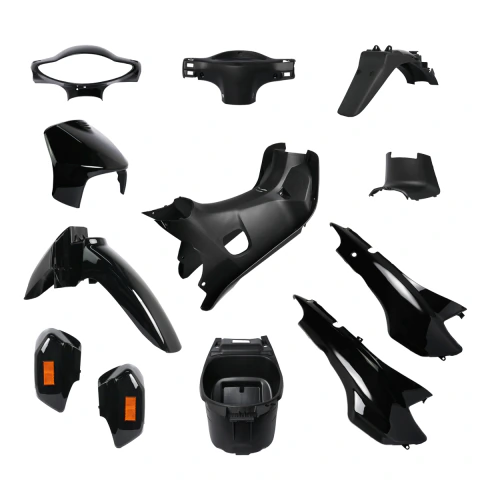 KIT PLASTICOS DE MOTO SMASH NEGRO