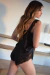 Pijama LUCERO Black | FLP1010 en internet