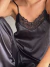 Pijama AURA Total Black - Flowers & Lemons 