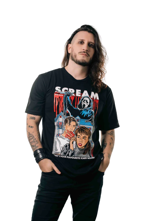 Remera Unisex Bite Back - Scream - comprar online