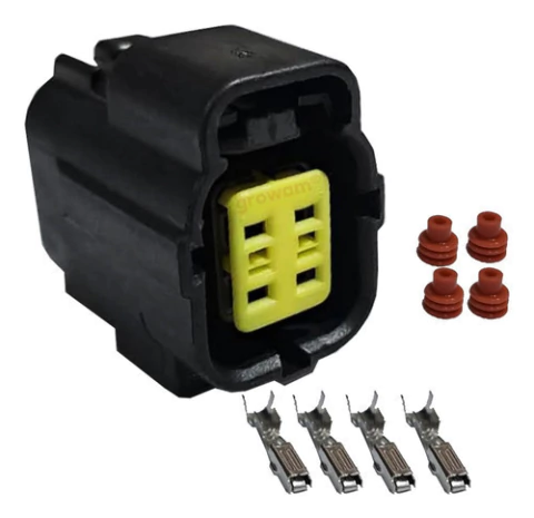 Ficha Conector Estanco Econoseal 4 Vías Macho O Hembra X 10