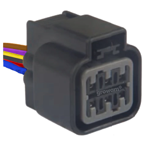 Ficha 6 Vías Faro Doble Foco Hyundai Tucson Santa Fe Sonata - comprar online