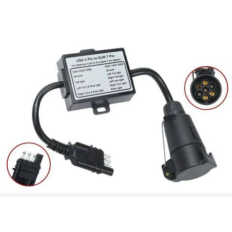 Enchufe Trailer Adaptador Ford Maverick 22/26 4 A 7 Vías - comprar online