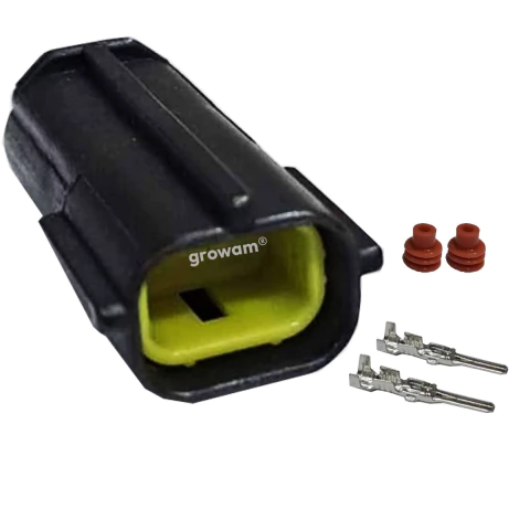 Kit Reparador Ficha Conector Estanco 2 Vías Macho X 5 - comprar online