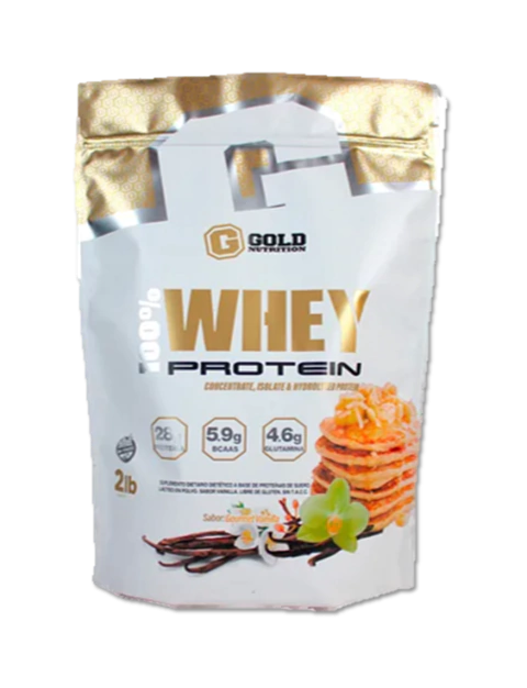 GOLD NUTRITION 100% Whey Protein 2 LB - comprar online