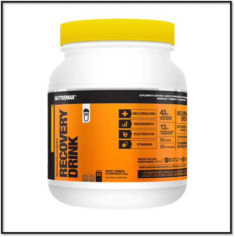 NUTREMAX Recovery Drink 1500 gr - comprar online