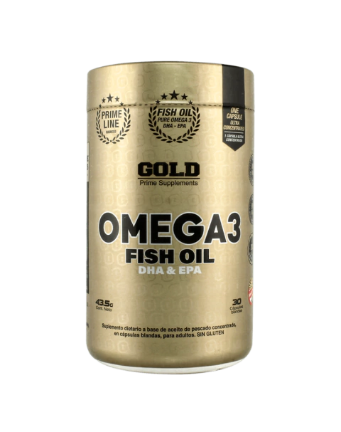 GOLD NUTRITION Omega 3 Fish Oil 30 Cápsulas - comprar online
