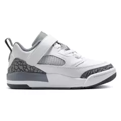Spizike Low Jordan Niño Blanco/Gris - Mimitos